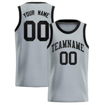 Custom Silver Sequined Tops Athletic Basketball Jersey | BuyFootballJersey