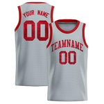 Custom Silver Sequined Tops Athletic Basketball Jersey | BuyFootballJersey