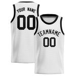 Custom White Sequined Tops Athletic Basketball Jersey | BuyFootballJersey