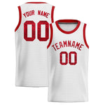 Custom White Sequined Tops Athletic Basketball Jersey | BuyFootballJersey