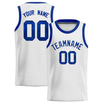 Custom White Sequined Tops Athletic Basketball Jersey | BuyFootballJersey
