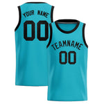 Custom Sky Blue Sequined Tops Athletic Basketball Jersey | BuyFootballJersey