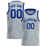Custom Silver Sequined Tops Athletic Basketball Jersey | BuyFootballJersey