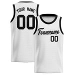 Custom White Sequined Tops Athletic Basketball Jersey | BuyFootballJersey