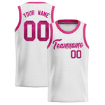 Custom White Sequined Tops Athletic Basketball Jersey | BuyFootballJersey