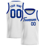 Custom White Sequined Tops Athletic Basketball Jersey | BuyFootballJersey