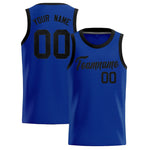Custom Royal Sequined Tops Athletic Basketball Jersey | BuyFootballJersey