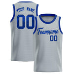 Custom Silver Sequined Tops Athletic Basketball Jersey | BuyFootballJersey