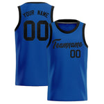 Custom Royal Sequined Tops Athletic Basketball Jersey | BuyFootballJersey