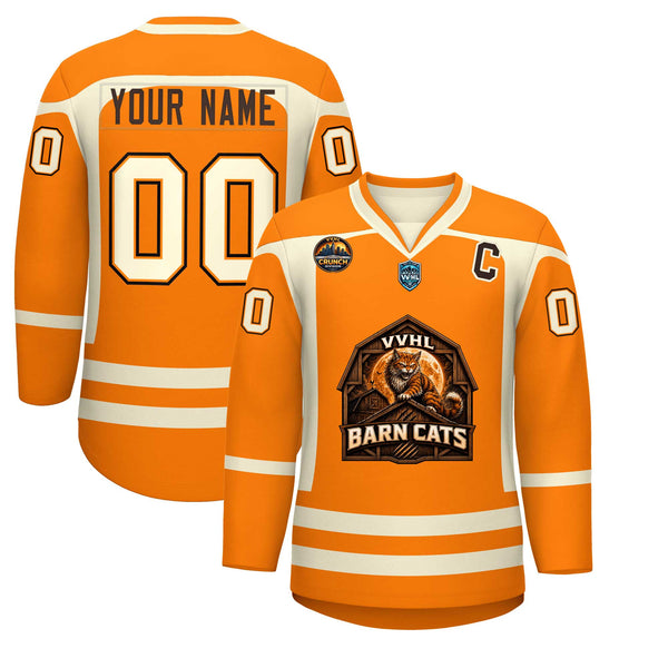 Custom VVHL S11 Barn Cats Hockey Jersey | BuyFootballJersey