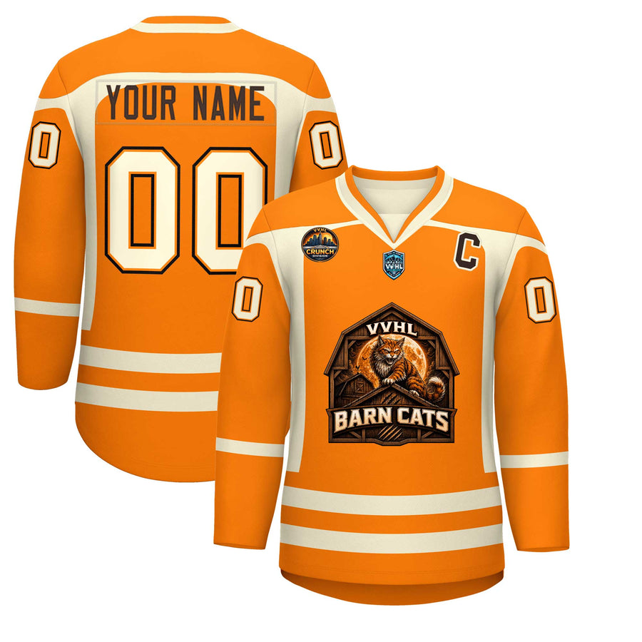 Custom VVHL S11 Barn Cats Hockey Jersey | BuyFootballJersey