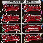 Custom Brown Red Ice Cream Pattern Personalized V-Neck Hockey Jersey | BuyFootballJersey