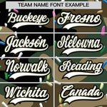 Custom Camo White Ice Cream Pattern Personalized V-Neck Hockey Jersey | BuyFootballJersey