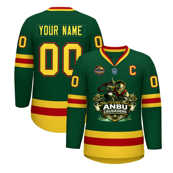 Custom VVHL S10 ANBU CRUSADERS Hockey Jersey | BuyFootballJersey