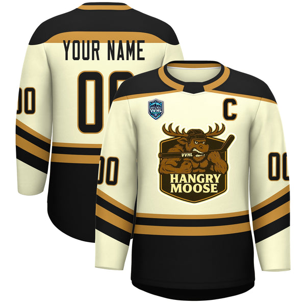 VVHL S8 Custom HANGRY MOOSE Hockey Jersey | BuyFootballJersey