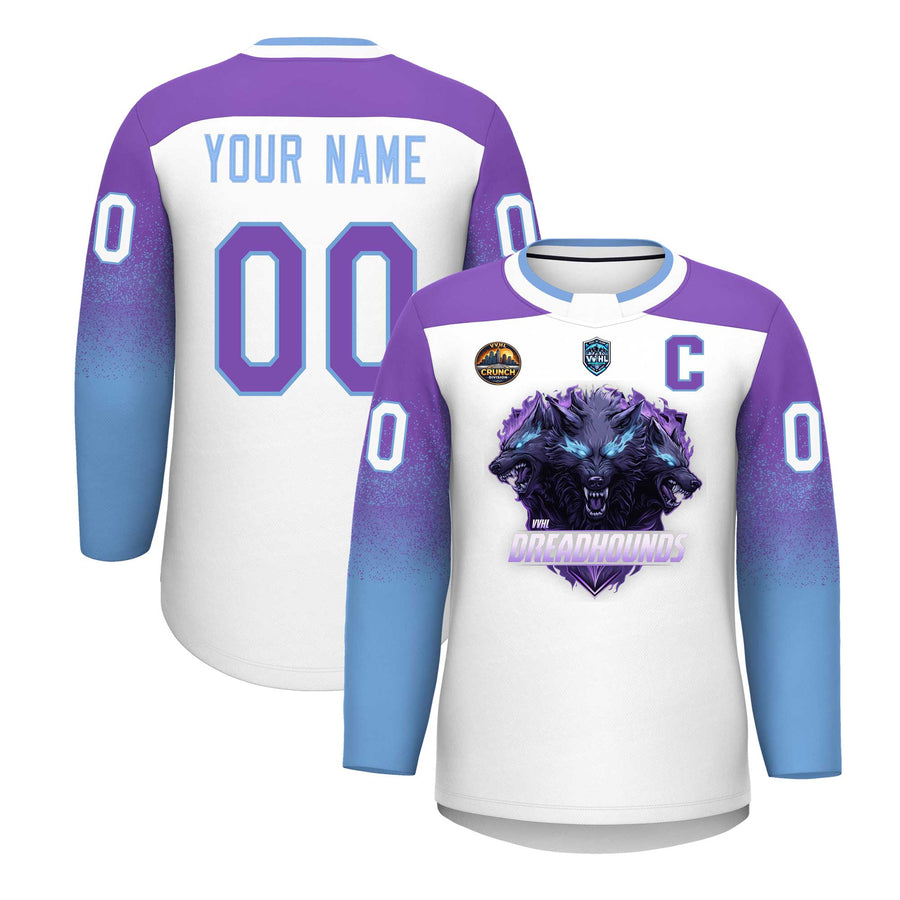 Custom VVHL S10 DREADHOUNDS Hockey Jersey | BuyFootballJersey