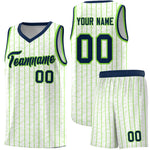 Custom White Custom Gray Pinstripe Retro Sets Uniform Basketball Jersey | BuyFootballJersey