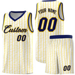 Custom White Custom Gray Pinstripe Retro Sets Uniform Basketball Jersey | BuyFootballJersey