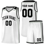Custom White Gray Black Trendy Color Charge Series Sports Uniform Basketball Jersey | BuyFootballJersey