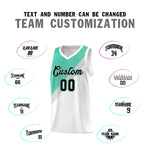 Custom White Bright Green Gray Diagonal Stripes Color Block Sets Basketball Jersey | BuyFootballJersey