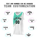 Custom White Bright Green Gray Diagonal Stripes Color Block Sets Basketball Jersey | BuyFootballJersey