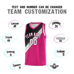 Custom Sky Blue Black Gray Diagonal Stripes Color Block Sets Basketball Jersey | BuyFootballJersey