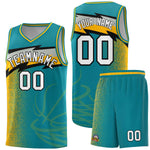 Custom Aqua Dot Scatter Graffiti Pattern Sports Uniform Basketball Jersey | BuyFootballJersey