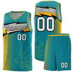 Custom Aqua Dot Scatter Graffiti Pattern Sports Uniform Basketball Jersey | BuyFootballJersey