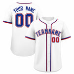 Custom White Classic Style Baseball Jersey | BuyFootballJersey