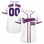 Custom White Classic Style Baseball Jersey | BuyFootballJersey