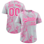 Custom Silver Fumes Graffiti Pattern Baseball Jersey | BuyFootballJersey