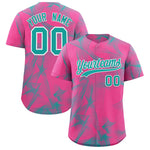 Custom Pink Fumes Graffiti Pattern Baseball Jersey | BuyFootballJersey