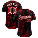 Custom Black Fumes Graffiti Pattern Baseball Jersey | BuyFootballJersey