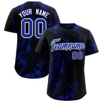 Custom Black Fumes Graffiti Pattern Baseball Jersey | BuyFootballJersey
