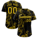 Custom Black Fumes Graffiti Pattern Baseball Jersey | BuyFootballJersey