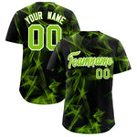Custom Black Fumes Graffiti Pattern Baseball Jersey | BuyFootballJersey
