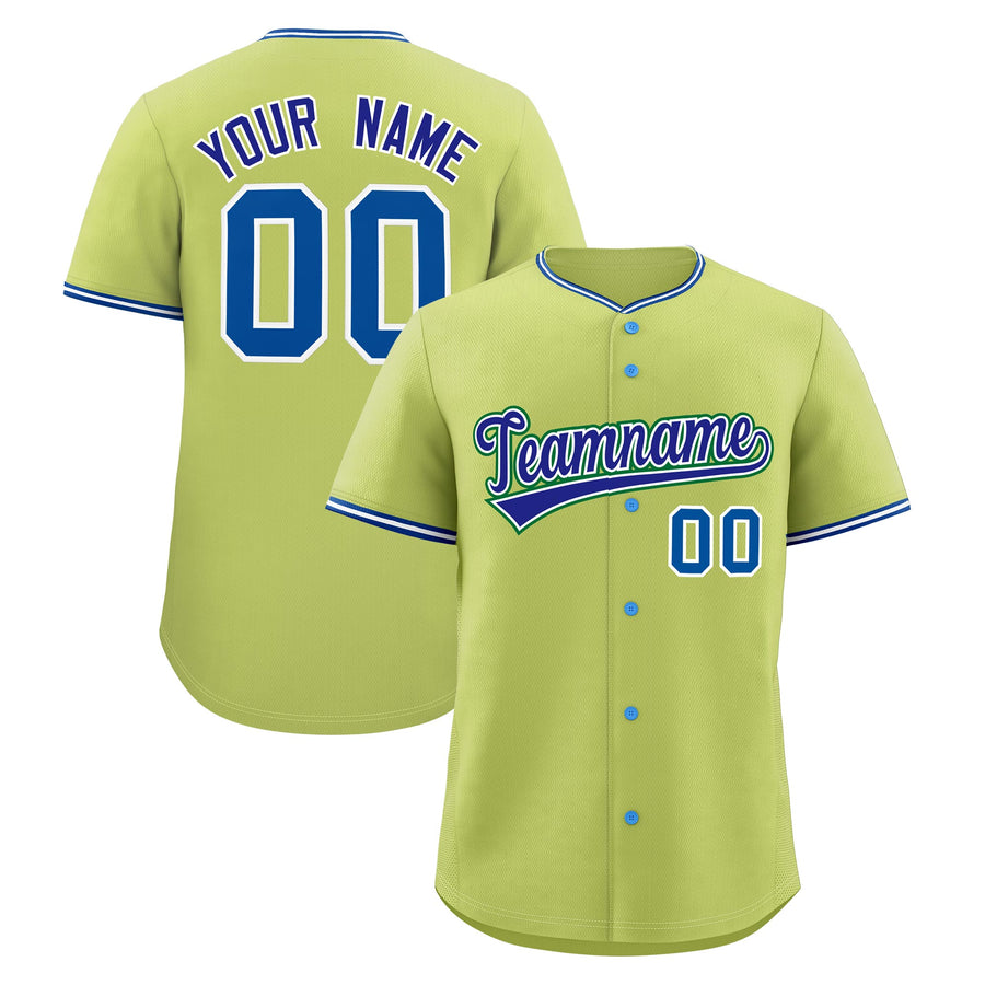Custom Champagne White Royal Classic Style Stitched Sports Uniform For Men Women Youth Personalized Lightweight Baseball Jersey | BuyFootballJersey