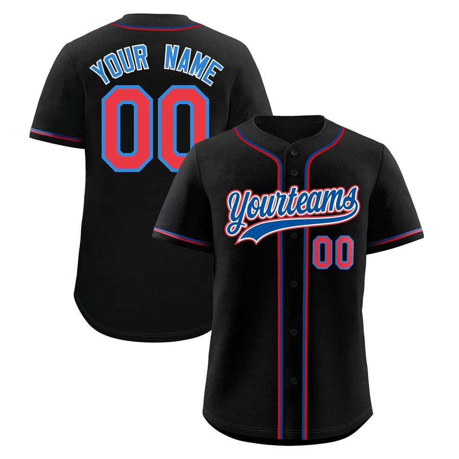 Custom Black Baseball Jersey Classic Style Stitched Sports Uniform Personalized For Teams Quick Dry | BuyFootballJersey