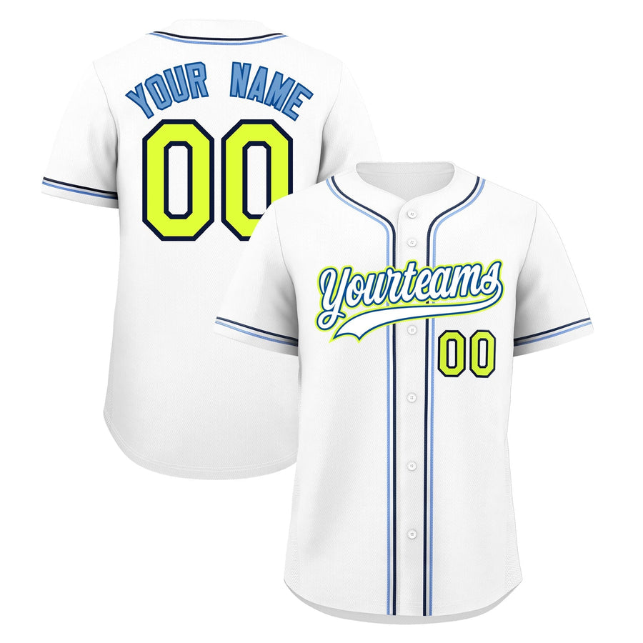 Custom White Baseball Jersey Classic Style Stitched Sports Uniform Personalized For Teams Quick Dry | BuyFootballJersey