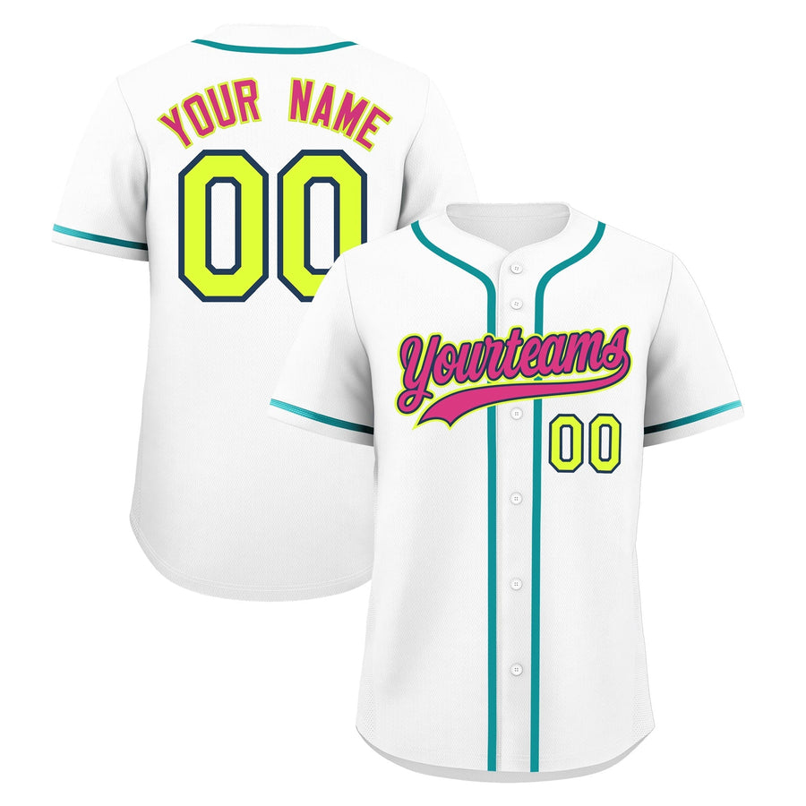 Custom White Baseball Jersey Classic Style Stitched Sports Uniform Personalized For Teams Lightweight | BuyFootballJersey