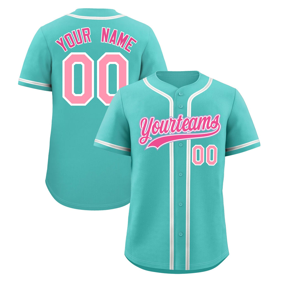Custom Teal Baseball Jersey Classic Style Stitched Sports Uniform Personalized For Teams Lightweight | BuyFootballJersey