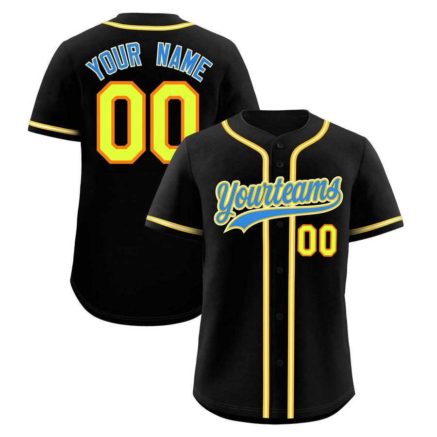 Custom Black Baseball Jersey Classic Style Stitched Sports Uniform Personalized For Teams Quick Dry | BuyFootballJersey
