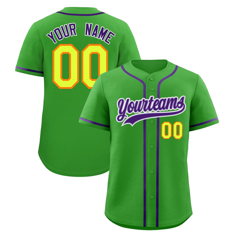 Custom Light Green Baseball Jersey Classic Style Stitched Sports Uniform Personalized For Teams Lightweight | BuyFootballJersey