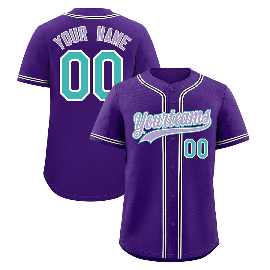 Custom Purple Baseball Jersey Classic Style Stitched Sports Uniform Personalized For Teams Lightweight | BuyFootballJersey