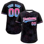 Custom Christmas Graffiti Pattern Baseball Jersey | BuyFootballJersey