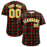 Custom Christmas Graffiti Pattern Baseball Jersey | BuyFootballJersey