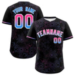 Custom Christmas Graffiti Pattern Baseball Jersey | BuyFootballJersey