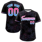 Custom Christmas Graffiti Pattern Baseball Jersey | BuyFootballJersey