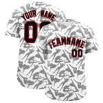 Custom White Black Playboy Graffiti Pattern Baseball Jersey | BuyFootballJersey