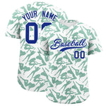 Custom White Kelly Green Playboy Graffiti Pattern Baseball Jersey | BuyFootballJersey